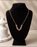 Flory Necklace - Pink