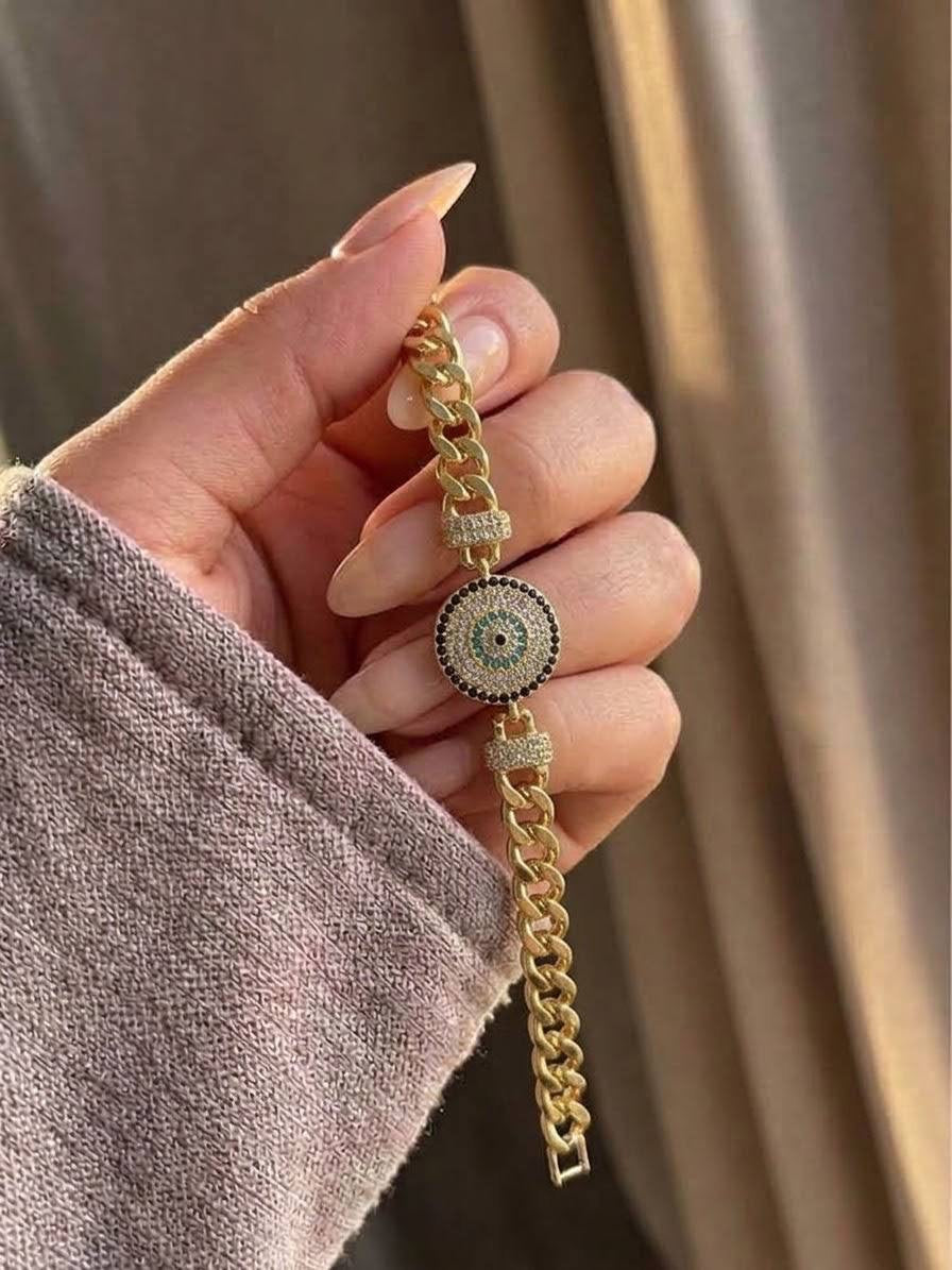 Gold plated bracelet