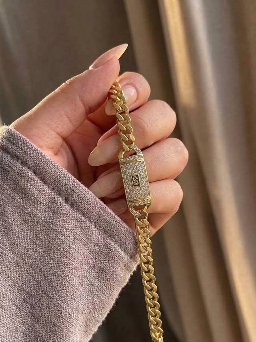 Gold plated bracelet