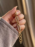 Gold plated bracelet
