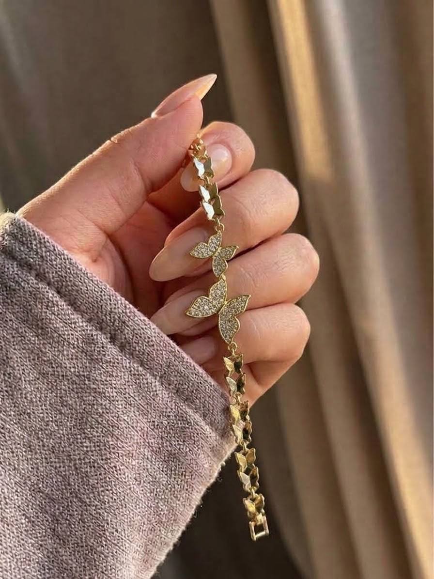 Gold plated bracelet