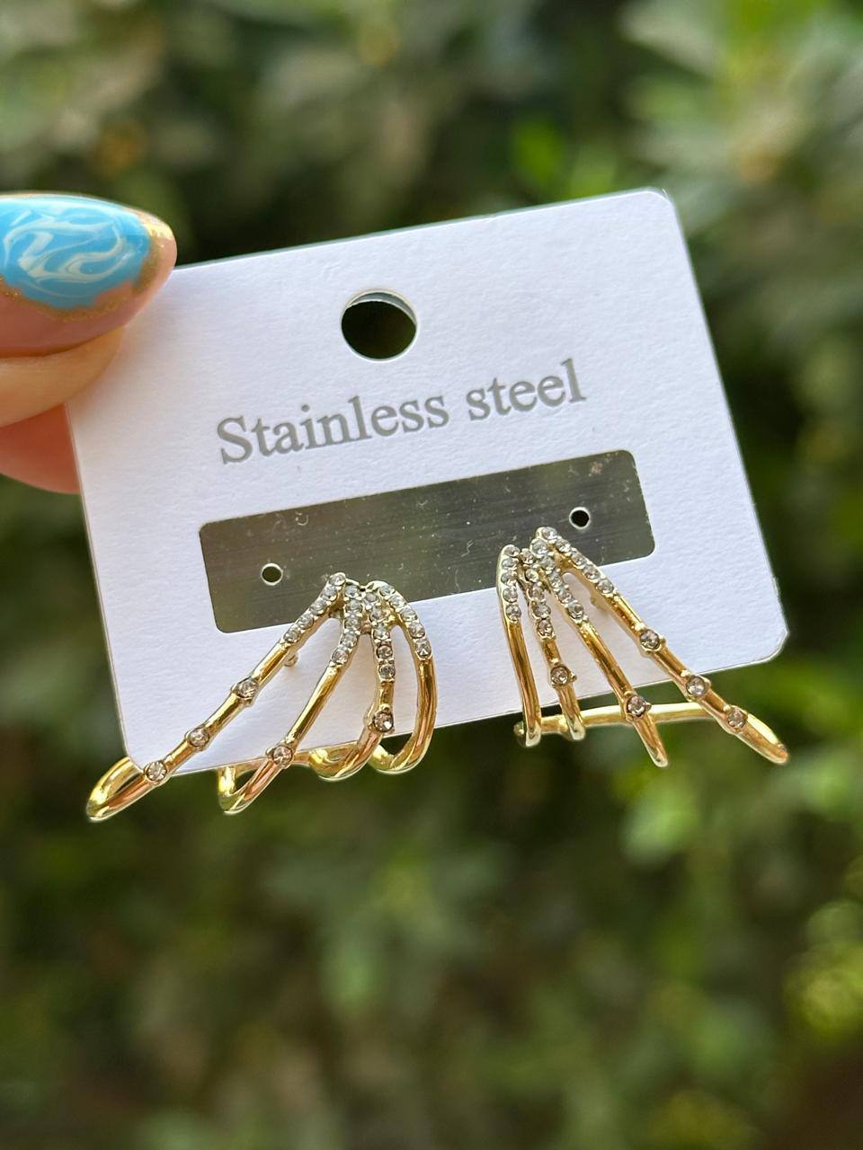 Statement earrings