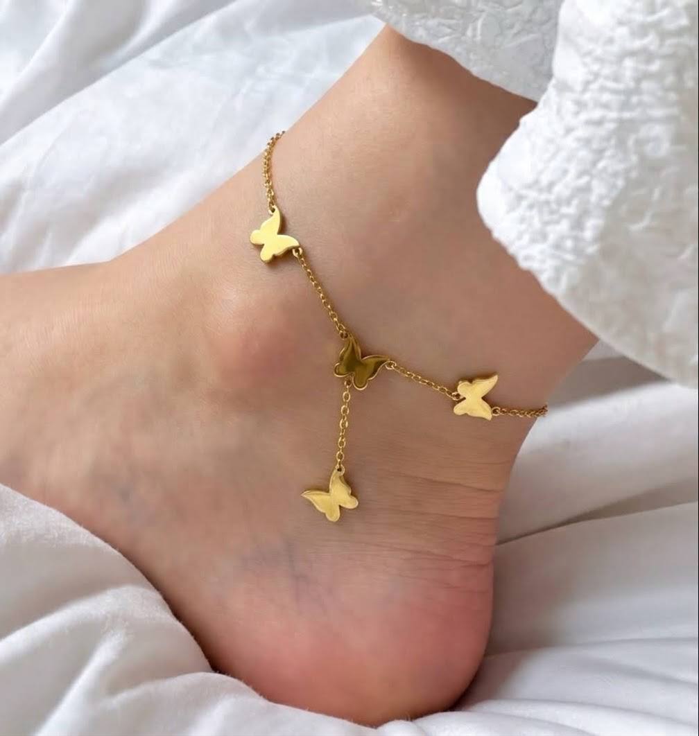 Butterfly anklet🦋