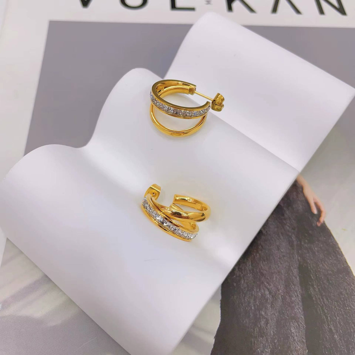 Small earrings