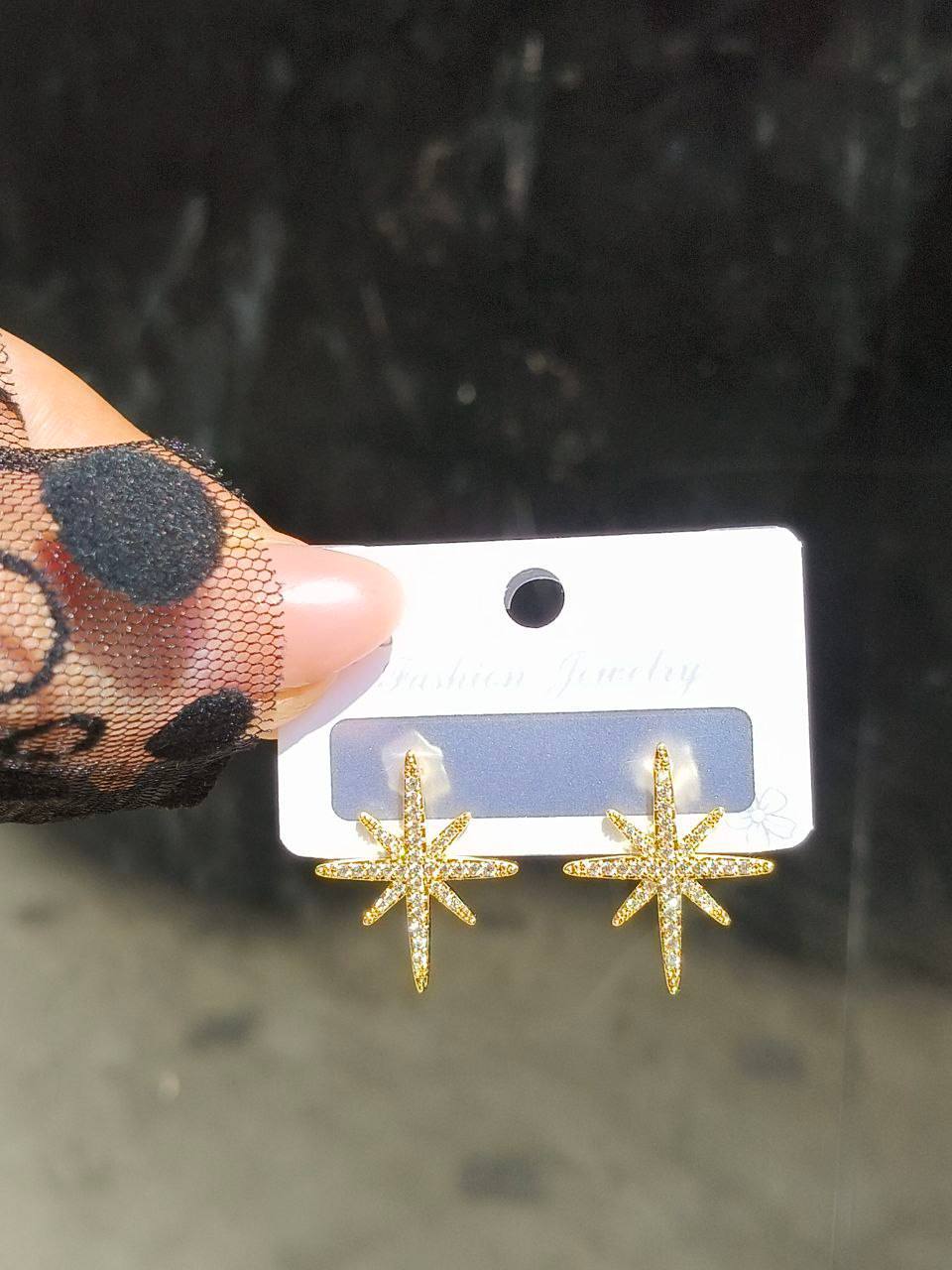 Star earrings